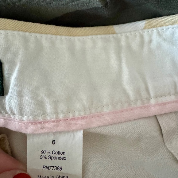 J.Crew Factory Polka Dot Chino Shorts - Picture 3 of 4